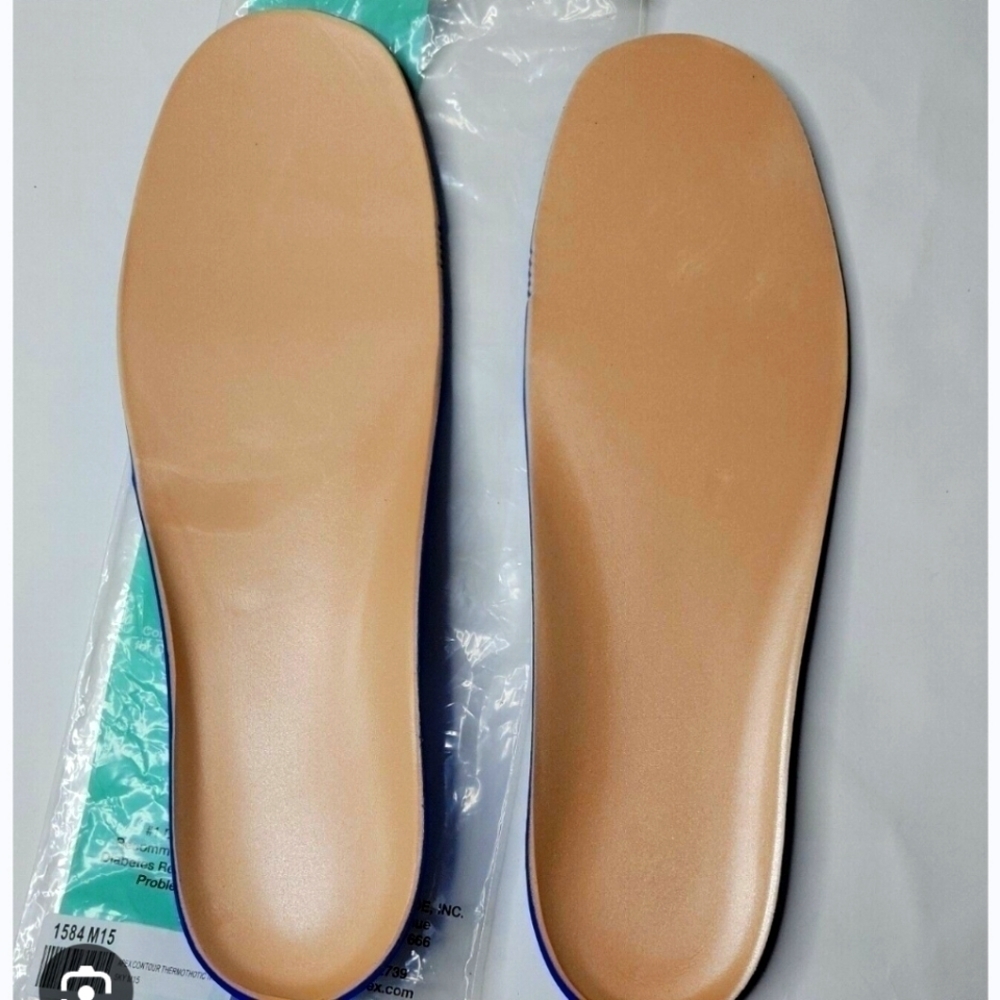 Apex  orthopedic inserts. Contour  Thermothotic 1584 woman  9.5 Nwt